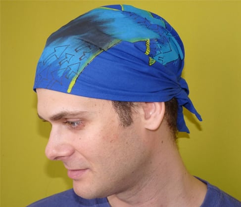 Modrý šátek ŠIPKA