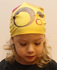 Žlutý šátek KRUHY - IMG_3359.JPG