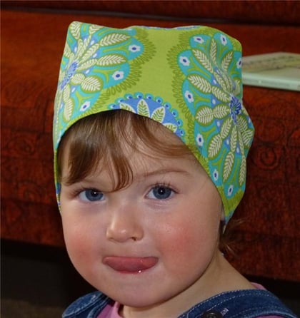 Holčičí šátek kalejdoskop