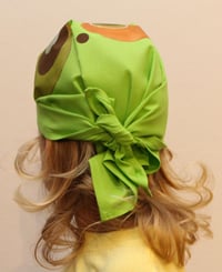 Zelený šátek KRUHY - IMG_3273.JPG