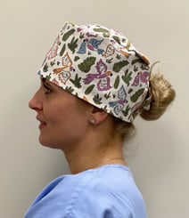 Operační čepice C242 RAJSKÁ ZAHRADA - IMG_3854