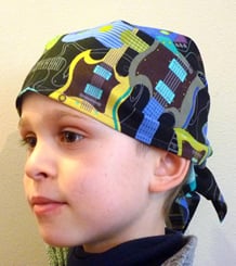 Dětský šátek KYTARY - P1170181.JPG