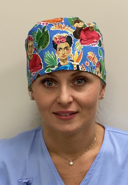 Operační čepice C236 FRIDA KAHLO