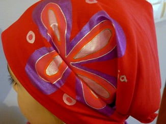 Červený šátek S KVĚTEM - P1170174.JPG