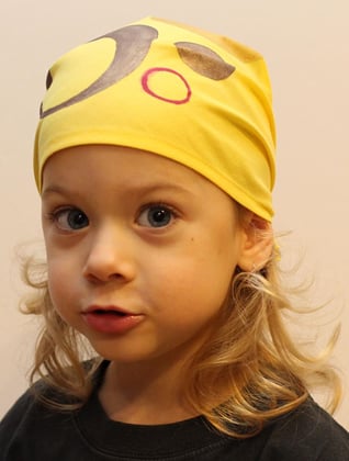 Žlutý šátek KRUHY Žlutý šátek KRUHY