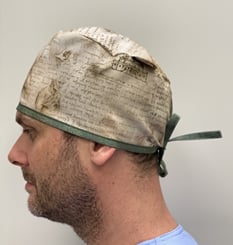 Operační čepice C292 LEONARDO DA VINCI A PLÁTNA MISTRŮ - IMG_4212